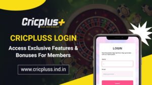 Cricplus login page for accessing exclusive features and member bonuses